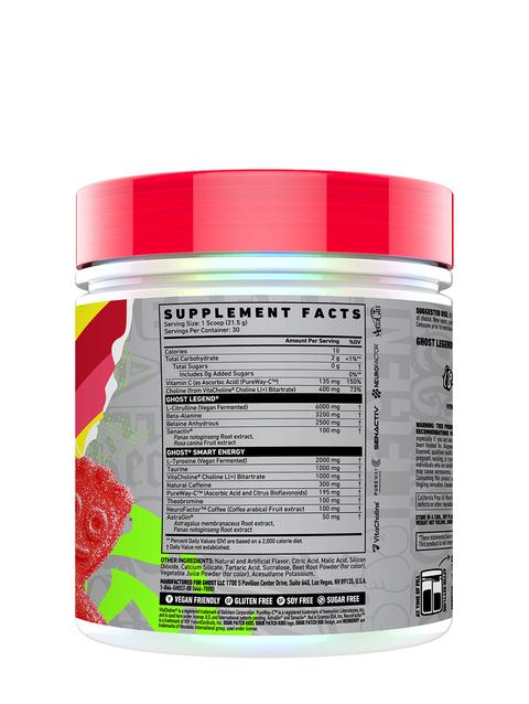 GHOST® LEGEND® V4 Pre-Workout - Sour Patch Kids Redberry® (30 Servings)