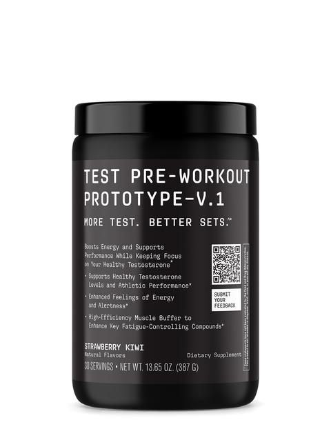 GNCX Innovations™ Test Pre-Workout Prototype - V.1 - Strawberry Kiwi (30 Servings)