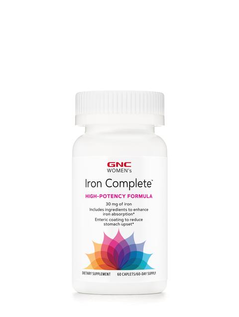 GNC Women's Iron Complete™ - 60 Caplets (60 Servings)