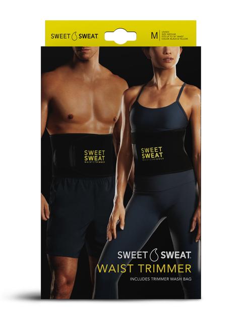 Sports Research™ Sweet Sweat Waist Trimmer - Yellow