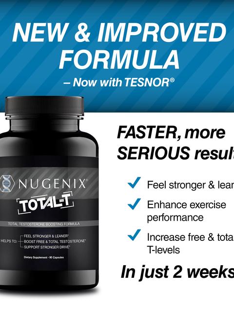 Nugenix® Total-T: Testosterone Boosting Formula - 90 Capsules (30 Servings)