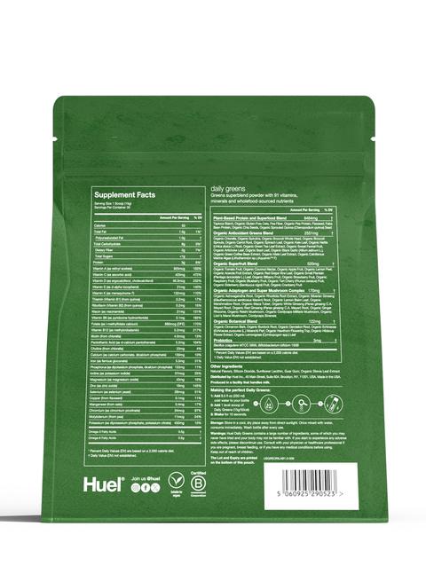 Huel® Daily Greens - Original - 15.87 oz (30 Servings)