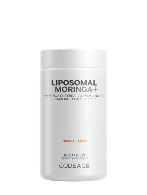 Codeage Liposomal Moringa - 180 Capsules (90 Servings)