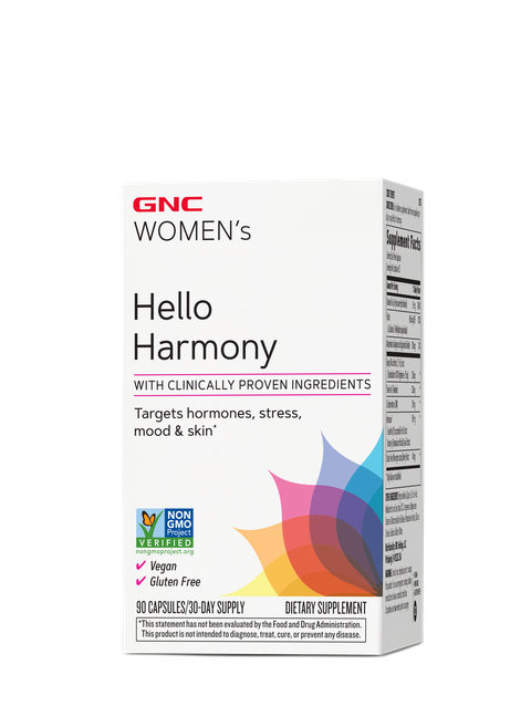 GNC Women's Hello Harmony - 90 Capsules (30 Servings)