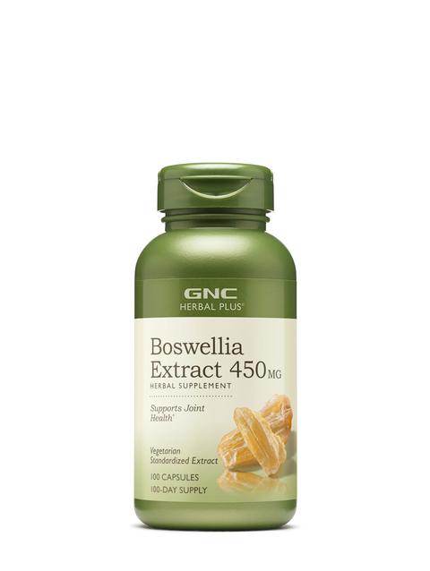 GNC Herbal Plus® Boswellia Extract 450 mg - 100 Capsules (100 Servings)