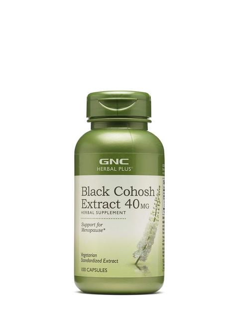 GNC Herbal Plus® Black Cohosh Extract 40mg - 100 Capsules (100 Servings)