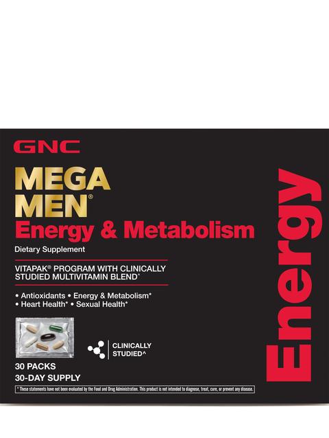 GNC Mega Men® Energy & Metabolism Vitapak® Program (30 Servings)